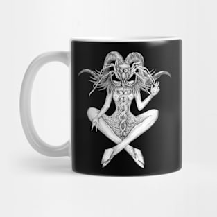 Baphomet Lunar Arachnid Mug